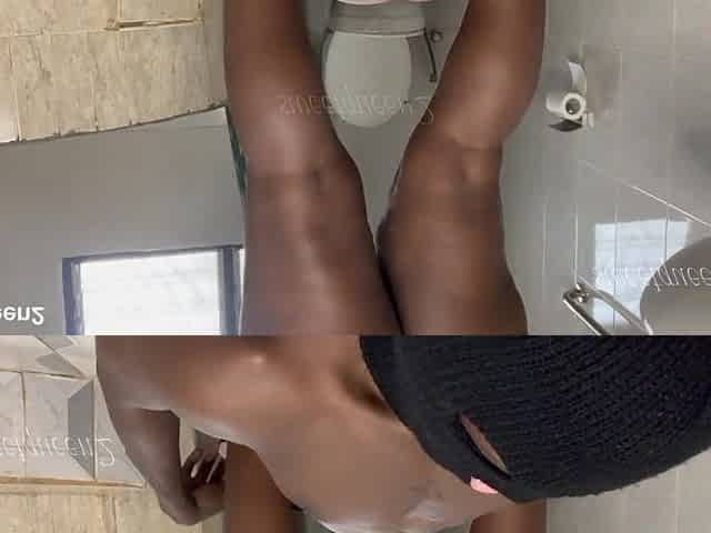 Void urine drinking black wench golden shower.