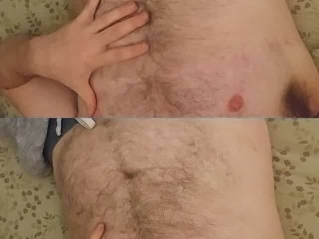 Up close POV at my giant FTM wang