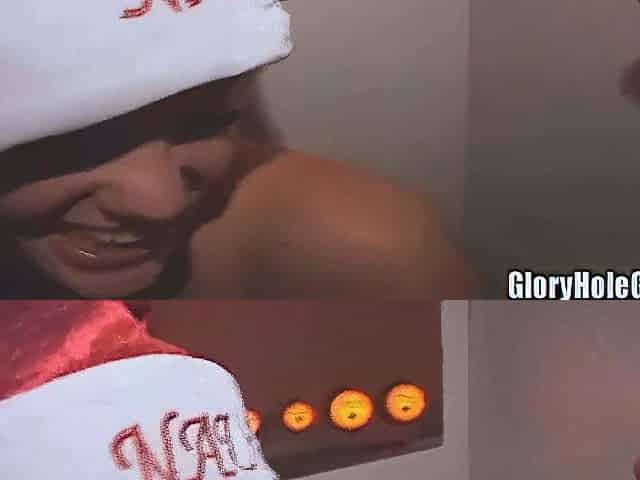 Teen 18+ Big Tit Alyisa Moore Sants Bitch Sucking Gloryhole Dick For Xxxmas