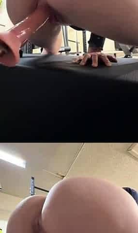 Olivia Mae Gets Oiled Up And Drilled By Fucking Machine