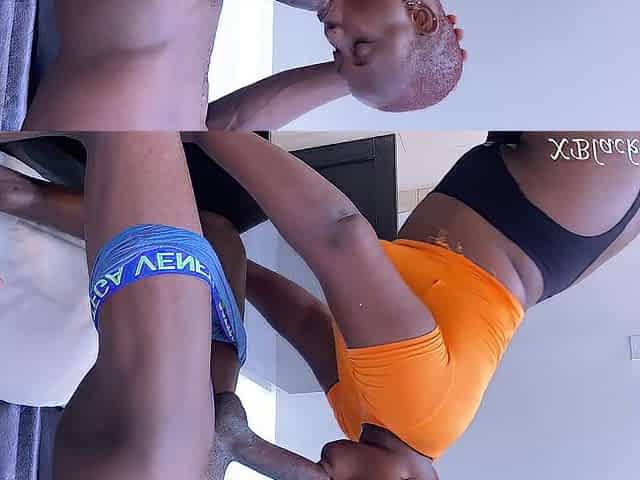 This chab's Ebony Tall with Large Lengthy Shlong