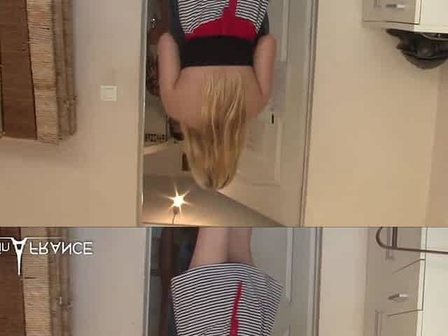 Pretty Blonde Teen Gets Licked and Anal Fucked