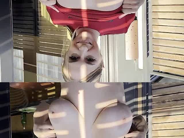 Breasty Whore with Giant Natural Melons Ultimate BBC Schlong Worship