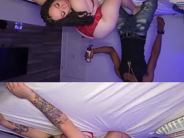 Scandalous Milf Black Lovers Embrace #3