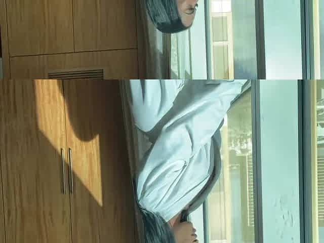 Hotel Window Pounding Leaves Ava Valentina Juicy!