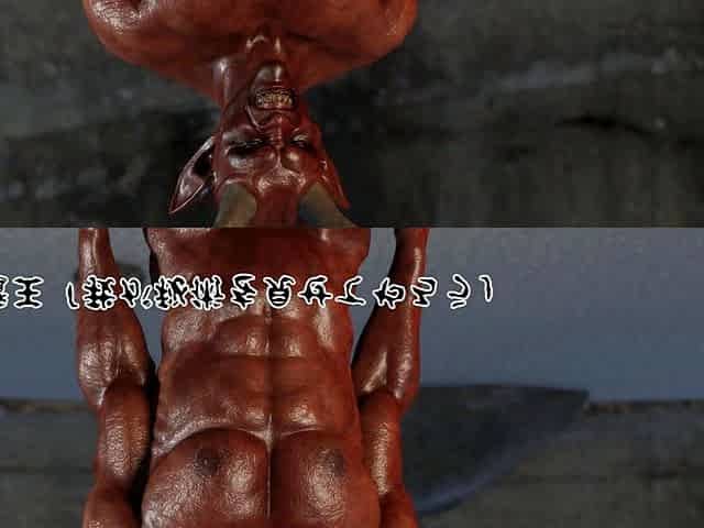 Foxy 3D Superwoman bounces up and down on a cock