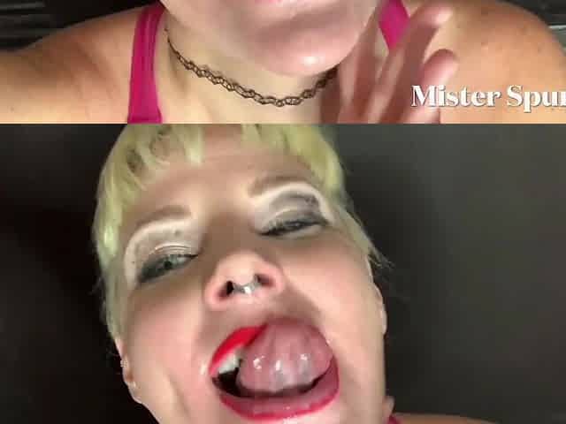 THIS CHAB CUMS, THAT BABE KEEPS SUCKING CUMPILATION Plus Swallowing Large Loads of Cum.