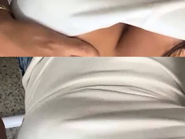 Cumming in the public bathroom