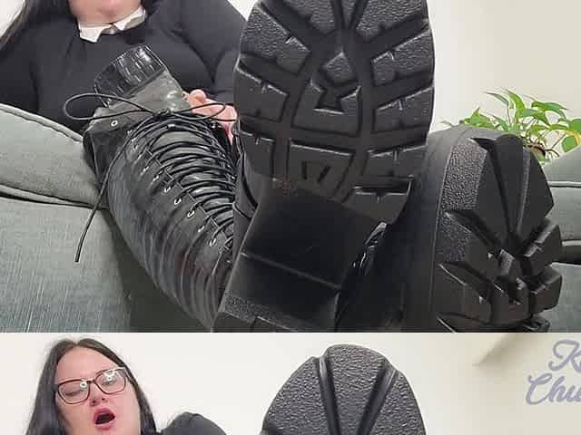 Stomping on You with My Big Black Boots