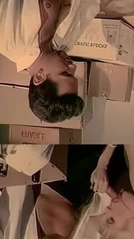 Young Horny Blonde Takes a Big Cock in the Office