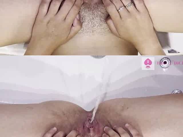 Compilation! Peeing in gorgeous pants with pads!