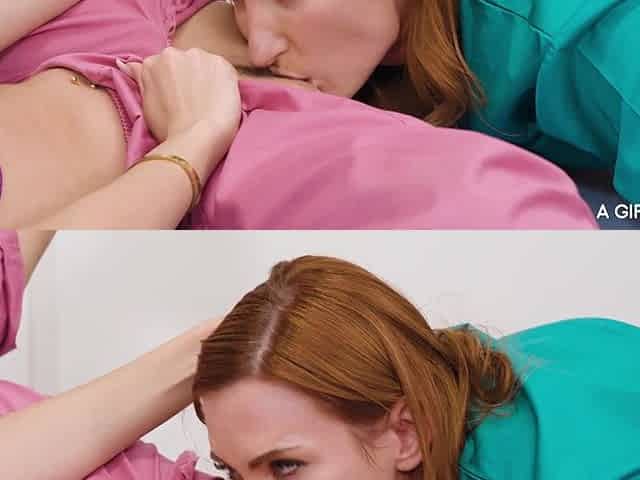 Horny lesbian nurses emotional adult movie