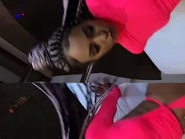 Cumming over Pocahontas's ample booty at Motel