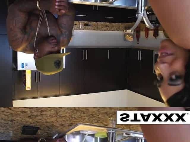 big beautiful woman chicks take turns taking care of a large ebony ramrod