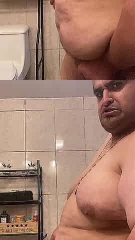 Who craves to play with my petite dick and large melons