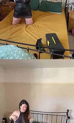 Security Camera Footage of Bedroom