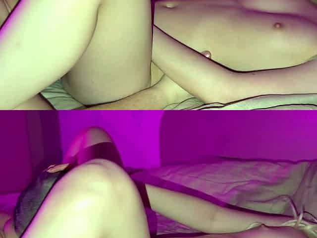 Russian Schoolgirl's First and Licking - Homemade with