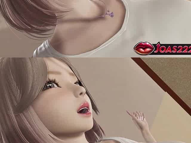3D Hentai Animation of Hot Asian Girl in Pantyhose - Experience Wet Pussy Fingering, Standing Cunnilingus with Close-up Views