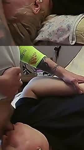 Jerking off My Dick to Cum on My Girlfriend