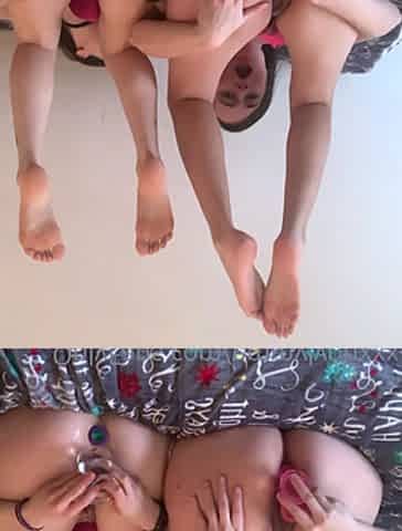 Brunettes lesbian pussy masturbation time