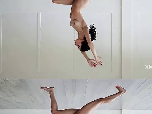 Sexy yoga that makes your tits grow - AI Generated Porn Movie scene