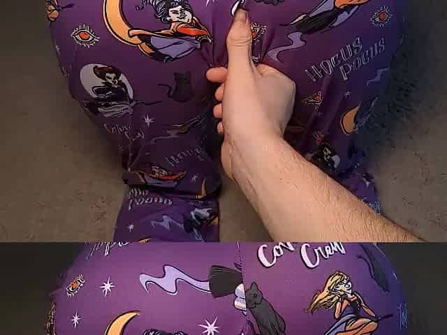 Beauty in pajamas gets screwed on Halloween night