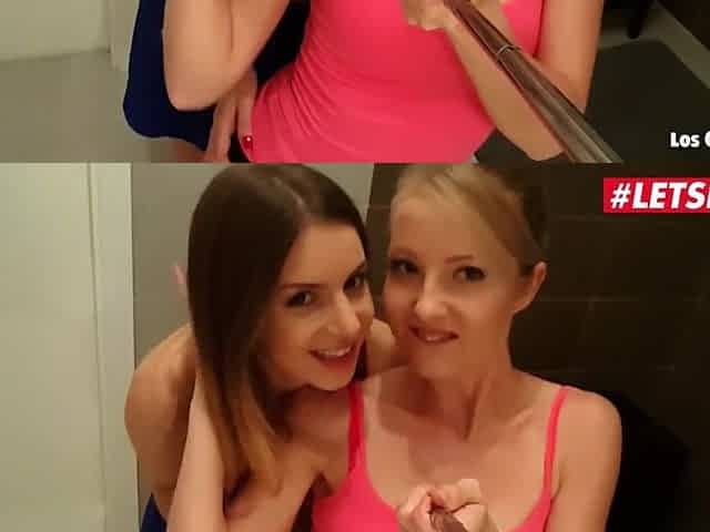LETSDOEIT - Spanish Picks Up Gals For Her Boyfriend At The Bar