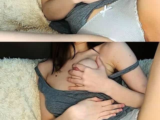 I couldn't wait and started to masturbate until orgasm