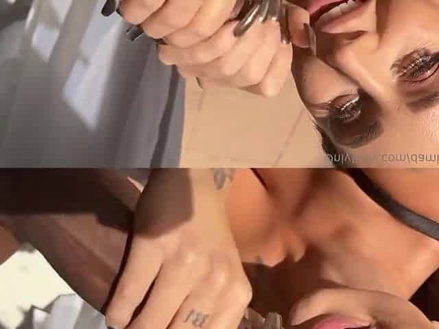 Hot glamour MILF interracial porn video