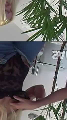 Curvy Manicurist Destroyed by Two Hungry Alpha Males