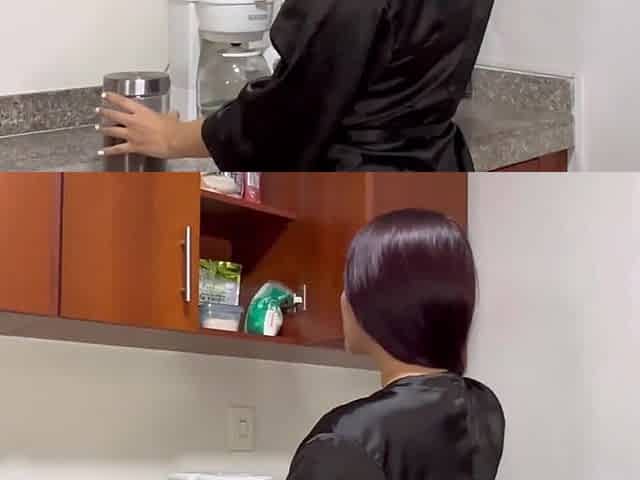 Lascivious Lesbo Most good Allies Take Over the Kitchen: Licking, Fingering, and Making Every Other Cum Hard