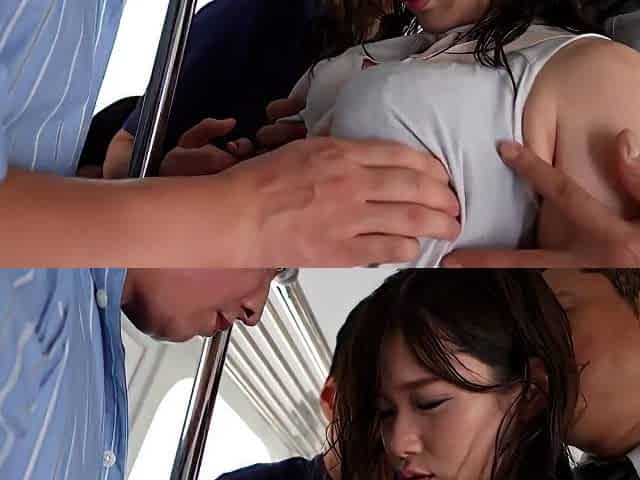 Hot Shy Asian Teen 18+ Gets Fucked On The Bus