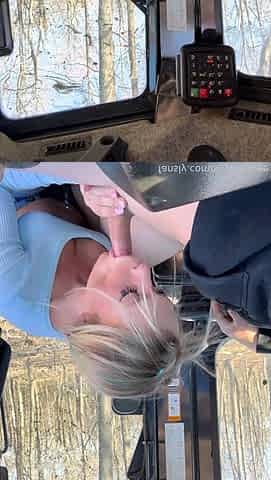 Skye Marie Gets Creampie Fuck In The Tractor Onlyfans Video