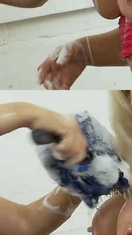 Hot Blonde Lesbians Take Time off From Work to Eat Pussy and Ass