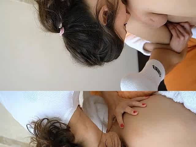 Amateur Ass fucking with a cheerful ending