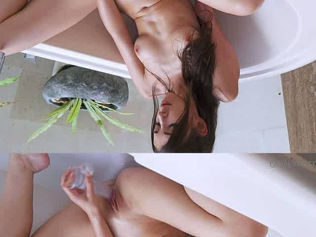 Amateur Webcam Teen Flashes Masturbates