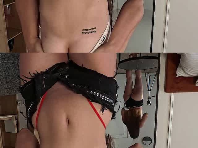 Masturbating Sluggishly, After Showing Off My Butt