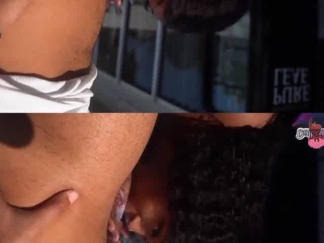 Stunning black BBW MILF temptress hot adult scene