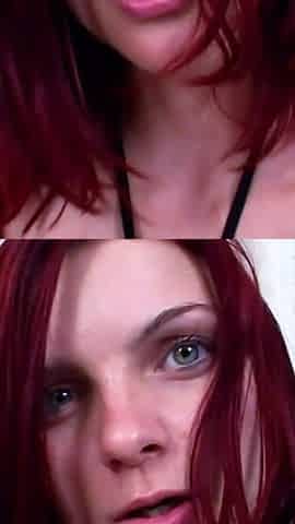 The two skinny teen lesbians Lucy Madison and Lovely masturbate pussy without toys