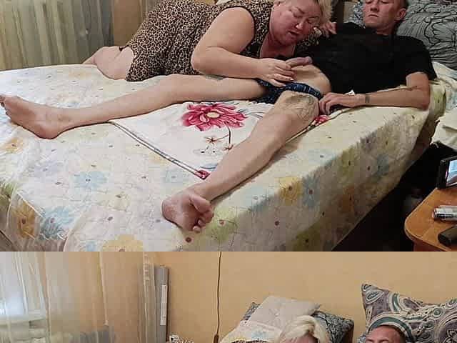 Stepmom Swallows a Mouthful of Cum After Sucking