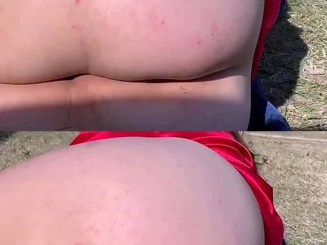 Anal Dildo Fuck Outside