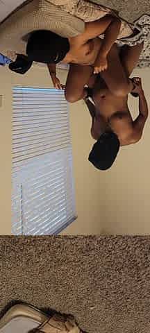Come Get This Pussy Naughty Mystery Black Fatty Msmeatz Lays on Her Back for Black Cock