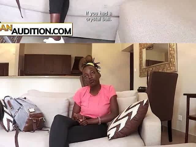 Black mother I'd like to fuck from Kenya has bazookas that are about to burst