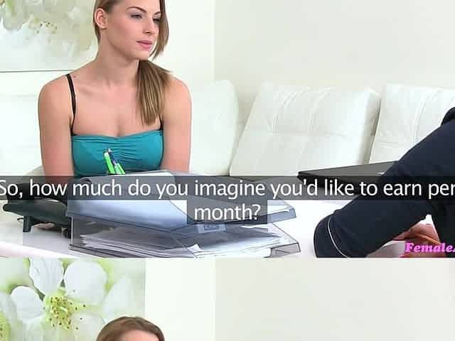 Female Agent - Victoria Daniels Exposed Casting Turns Into Steamy Lesbo Sex