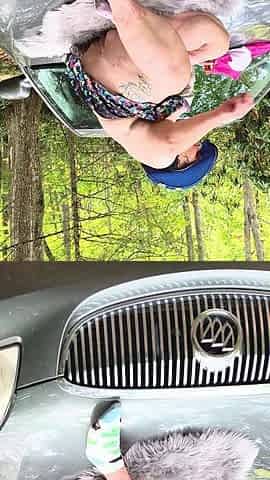 Let Me Get One Thing Straight Cause This Whores Bowlegged Riding on the Hood Damn She's Good