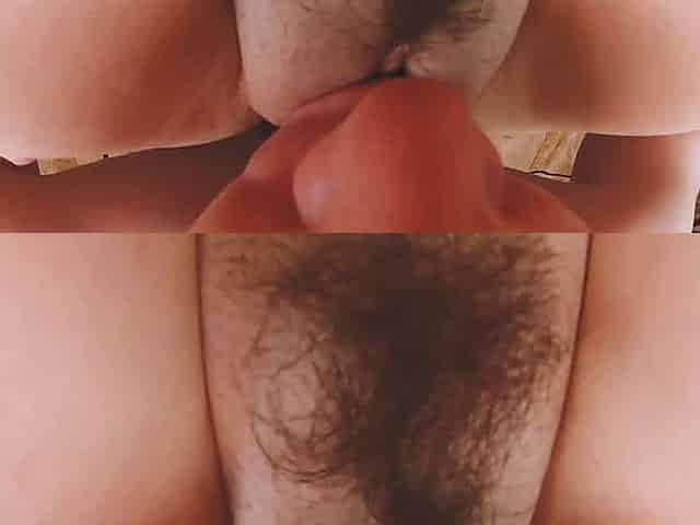 Stepbrother spotted ponytailed teen, creampied her after harsh doggystyle.