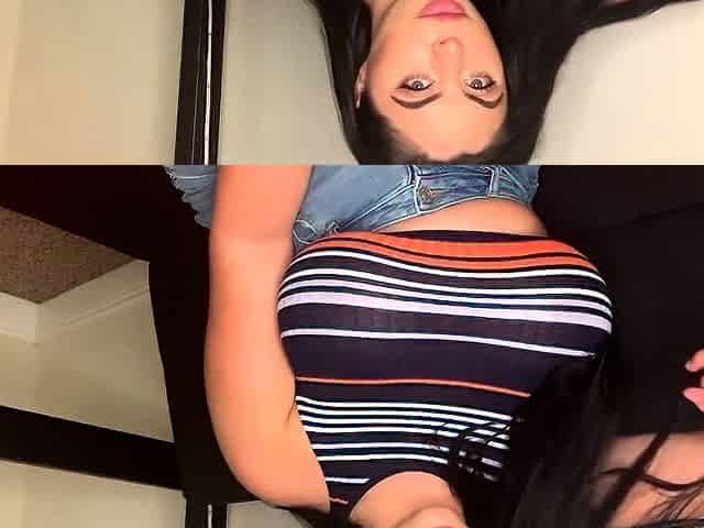 Beautiful brunette with big boobs jerk off instrucions