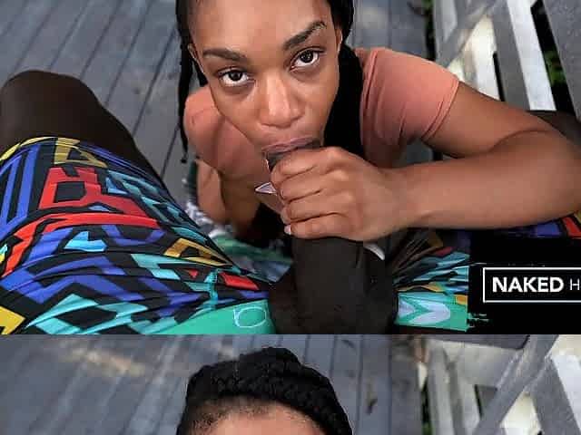 Outstanding Small Black Public Sex in Public Park