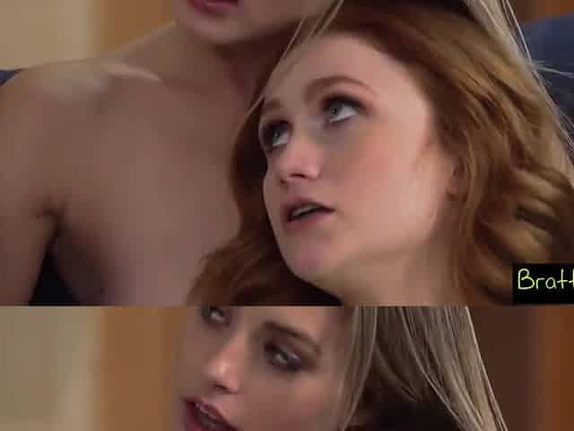 Kyler Quinn And Scarlet Skies In Kyler Tells Stepbro, Id Rather Fuck A Leprechaun