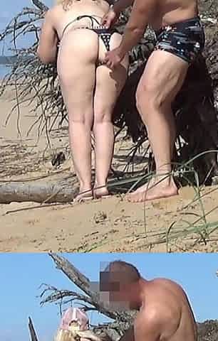 Hide Fucking on Beach